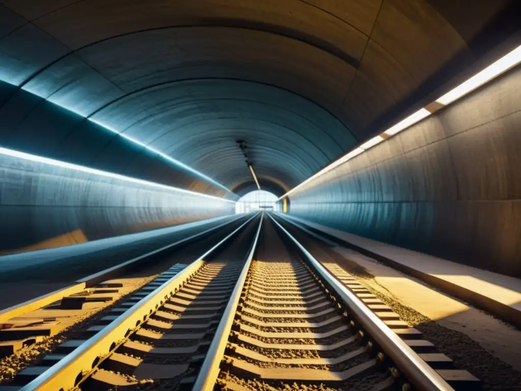 Transformación de túnel antiguo en vibrante espacio comercial, reflejando revitalización urbana y posibilidades de conversión