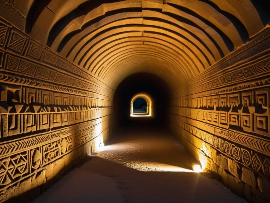 Exploración en túnel antiguo: luces y sombras Explorando la aplicación de cálculo y geometría en túneles históricos
