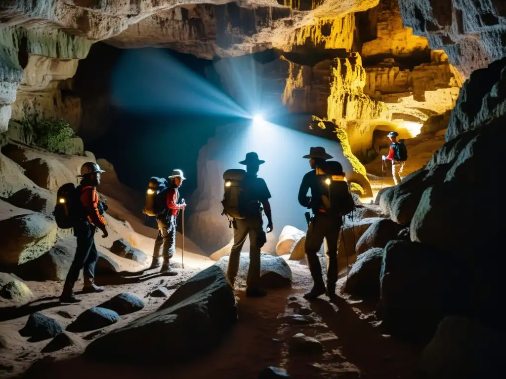 Exploración en cavernas históricas: Guillermo de Anda lidera a un equipo en una caverna de la península de Yucatán