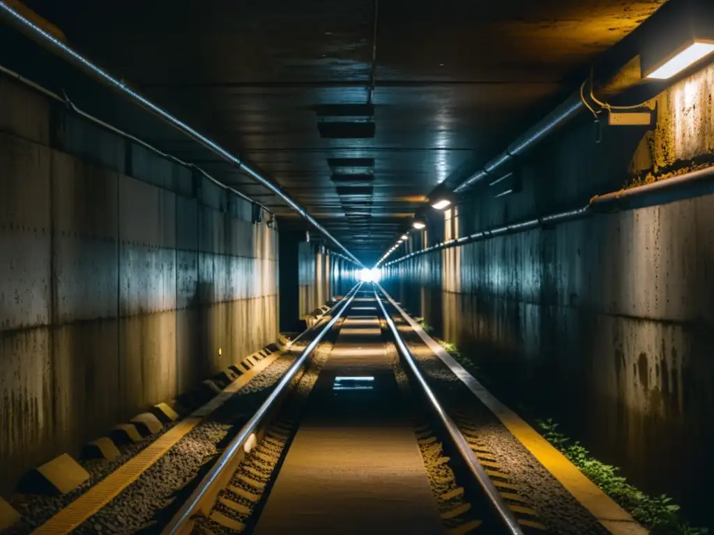 Explora las defensas subterráneas de Tokio de la Segunda Guerra Mundial en un túnel oscuro y misterioso