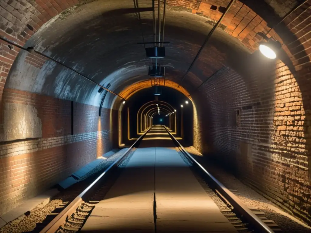 Emotivo itinerario por los túneles del ferrocarril subterráneo, mostrando su historia y atmósfera de solemnidad y resiliencia