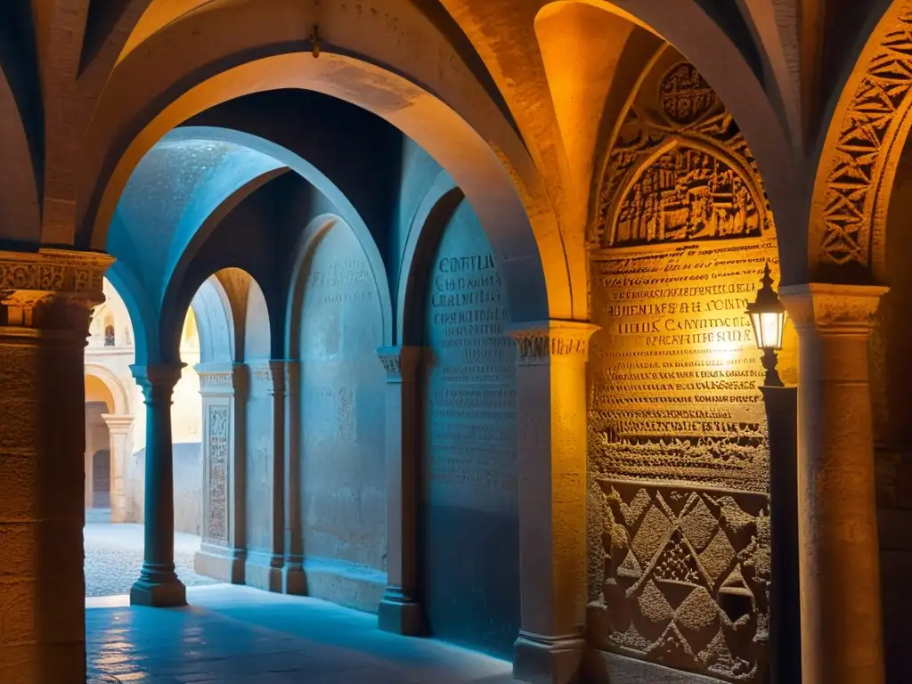 Enigmática cripta bajo la Catedral de Sevilla con antiguas leyendas y pasadizos iluminados por velas