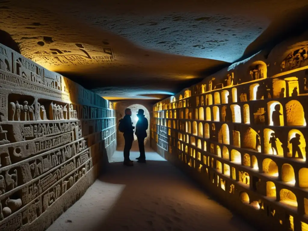 Un equipo de arqueólogos y lingüistas descifra los jeroglíficos en una antigua catacumba romana, revelando los secretos de la historia