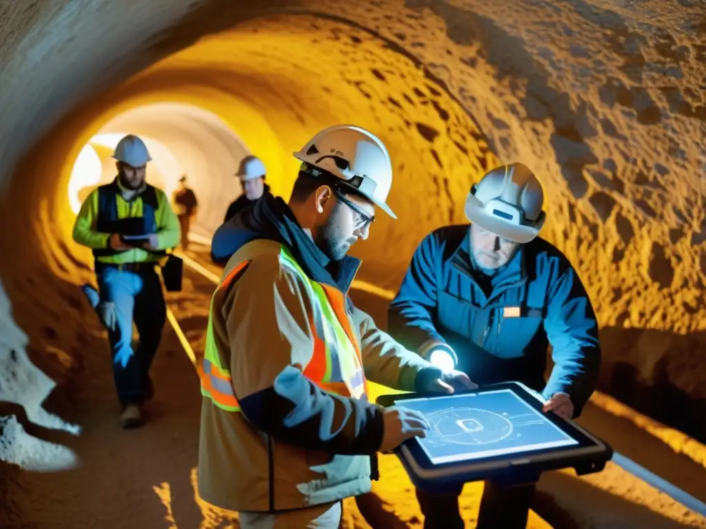 Equipo de arqueólogos utiliza técnicas de datación en túneles históricos con avanzada tecnología 3D y radar, iluminando el pasado con cuidadosa exploración