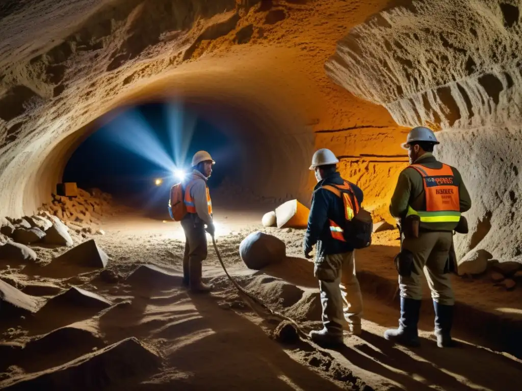 Equipo de arqueólogos descubre un túnel histórico con técnicas de excavación meticulosas, revelando secretos del pasado