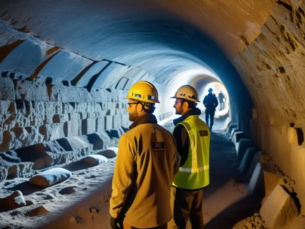 Equipo de arqueólogos realiza mapeo 3D en túneles históricos con tecnología avanzada, revelando secretos ocultos