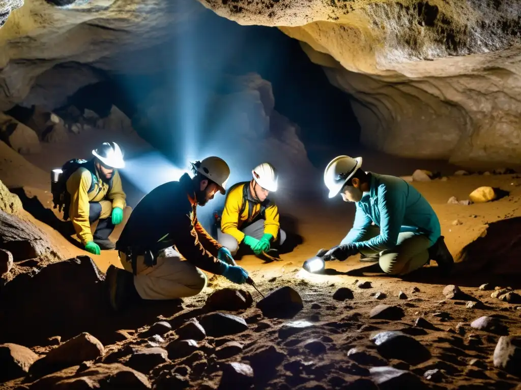 Equipo científico estudia evolución de especies subterráneas en cueva oscura