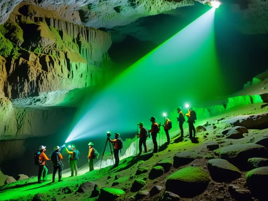 Un equipo de espeleólogos utiliza la tecnología LIDAR para la cartografía de cuevas históricas