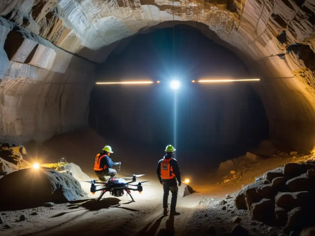 Equipo de exploradores y drones revelan secretos en túneles antiguos