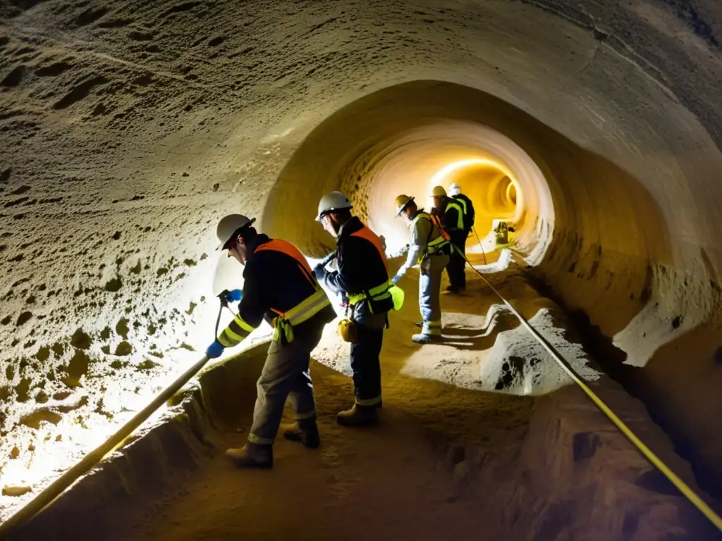 Expertos en métodos de conservación de humedad restaurando túneles históricos con precisión y dedicación