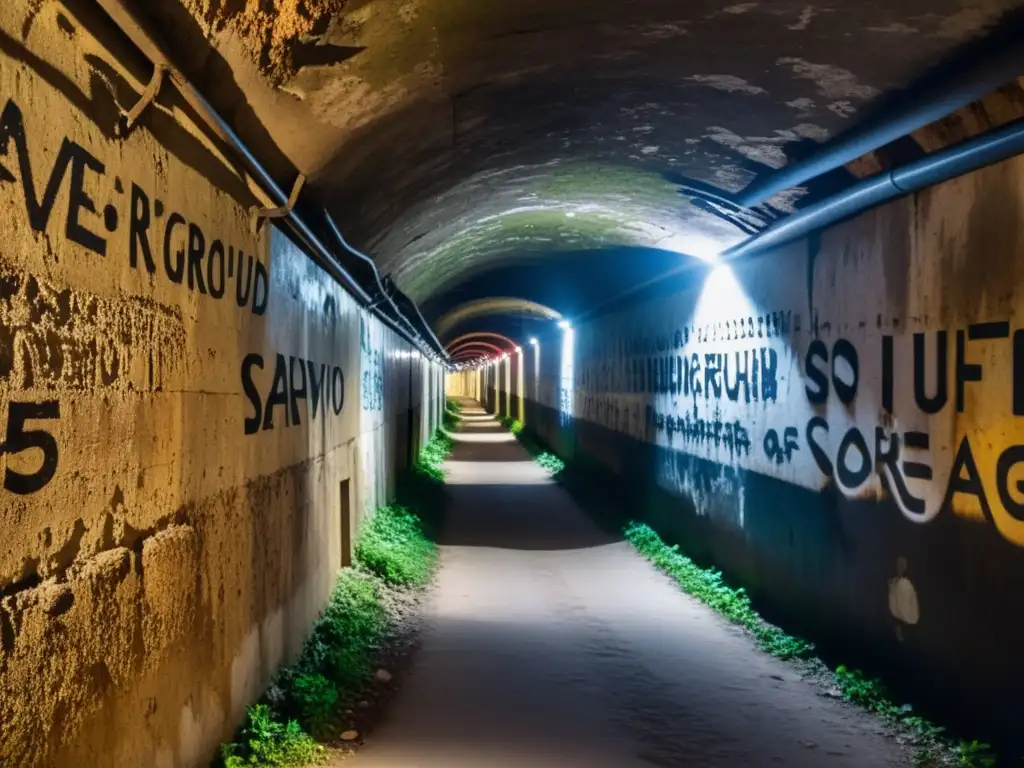 Explora la historia y resistencia en los túneles de Sarajevo, con pasadizos iluminados, grafitis de guerra y una atmósfera conmovedora