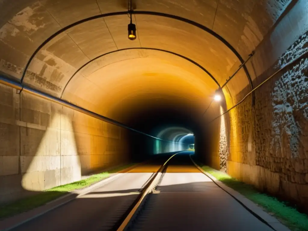 Explora la historia en este túnel iluminado por Tecnología de iluminación para túneles históricos