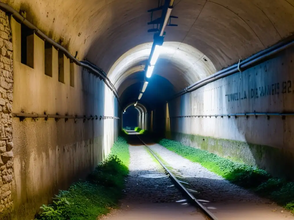 Imagen del Túnel de la Vida en Sarajevo, evocando su historia y condiciones desafiantes durante la guerra