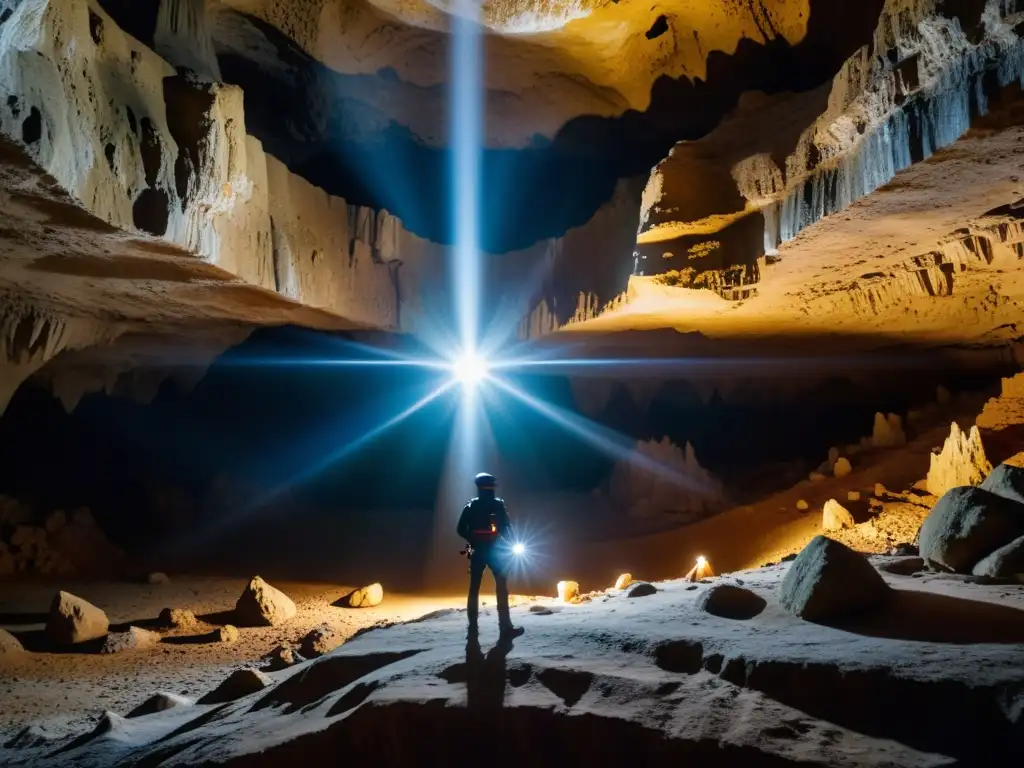 Explora imágenes impresionantes de cavernas y minas capturadas por drones en entornos subterráneos