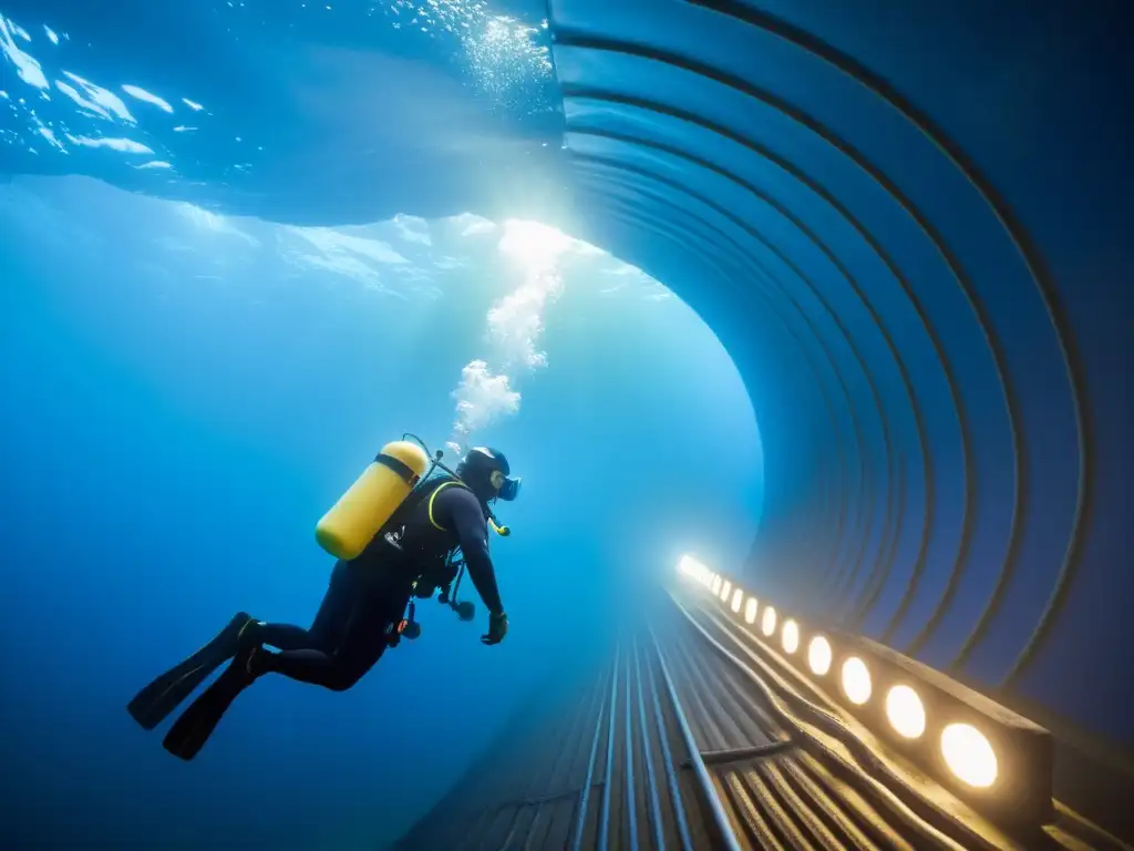 Innovaciones en túneles sumergidos: ingenieros construyen túnel bajo presión hidrostática en el profundo océano