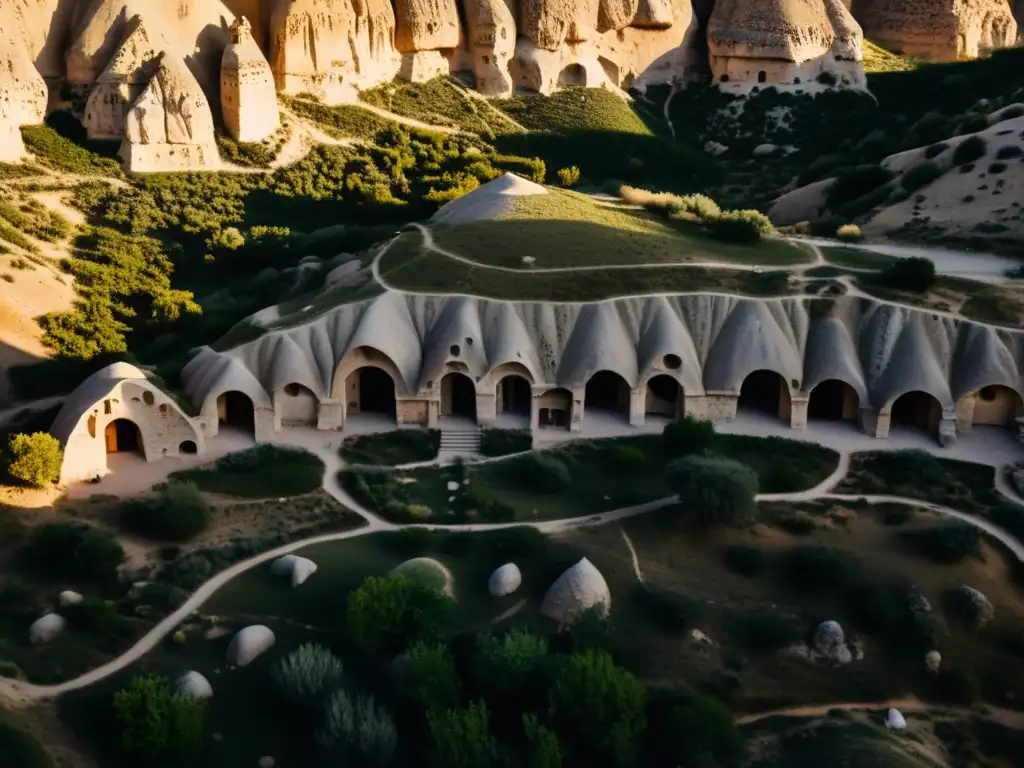 Descubre la intrincada red de túneles bajo la antigua ciudad de Capadocia, Turquía