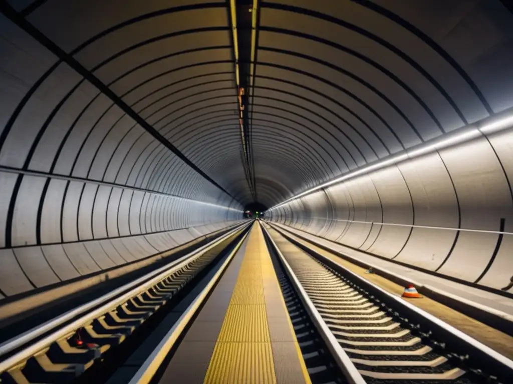 Explora los intrincados túneles históricos del Crossrail en Londres, revelando su grandiosa ingeniería y vasta red subterránea