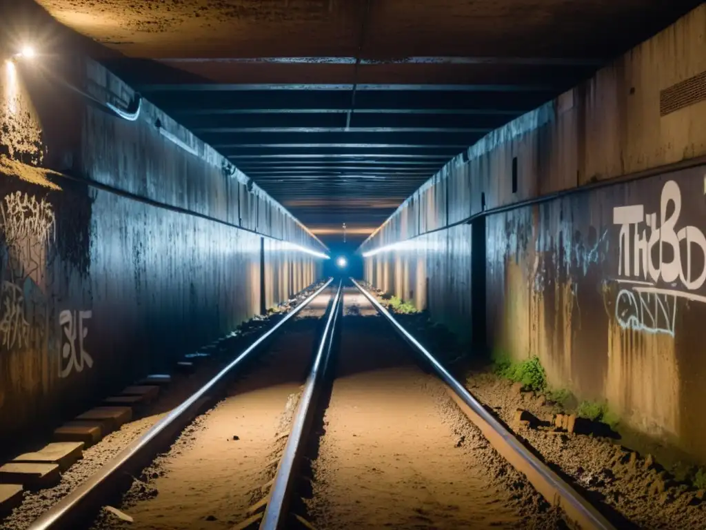 Un oscuro túnel subterráneo en Tijuana, lleno de secretos y peligros