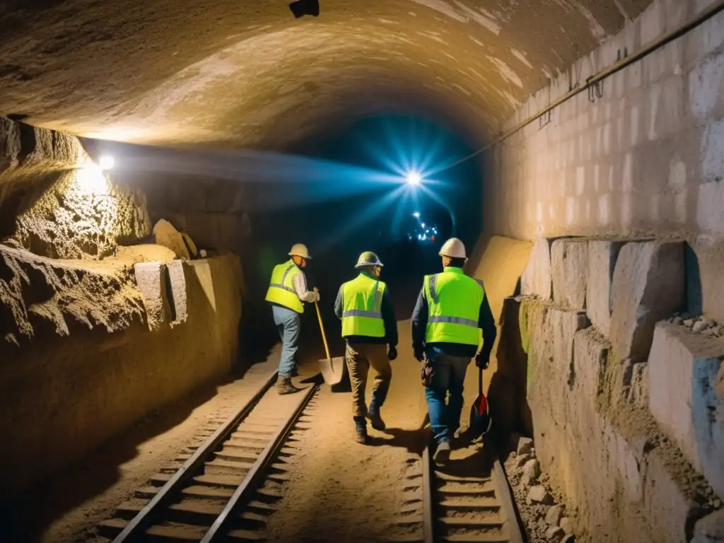 Personas transportando suministros en el Túnel de la Vida Sarajevo, mostrando determinación y resiliencia durante el asedio