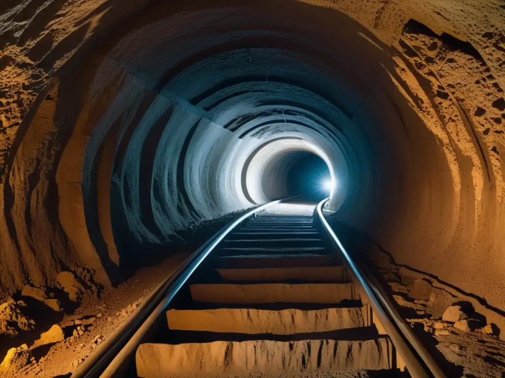 Red de túneles subterráneos muestra la complejidad arquitectónica y la atmósfera misteriosa