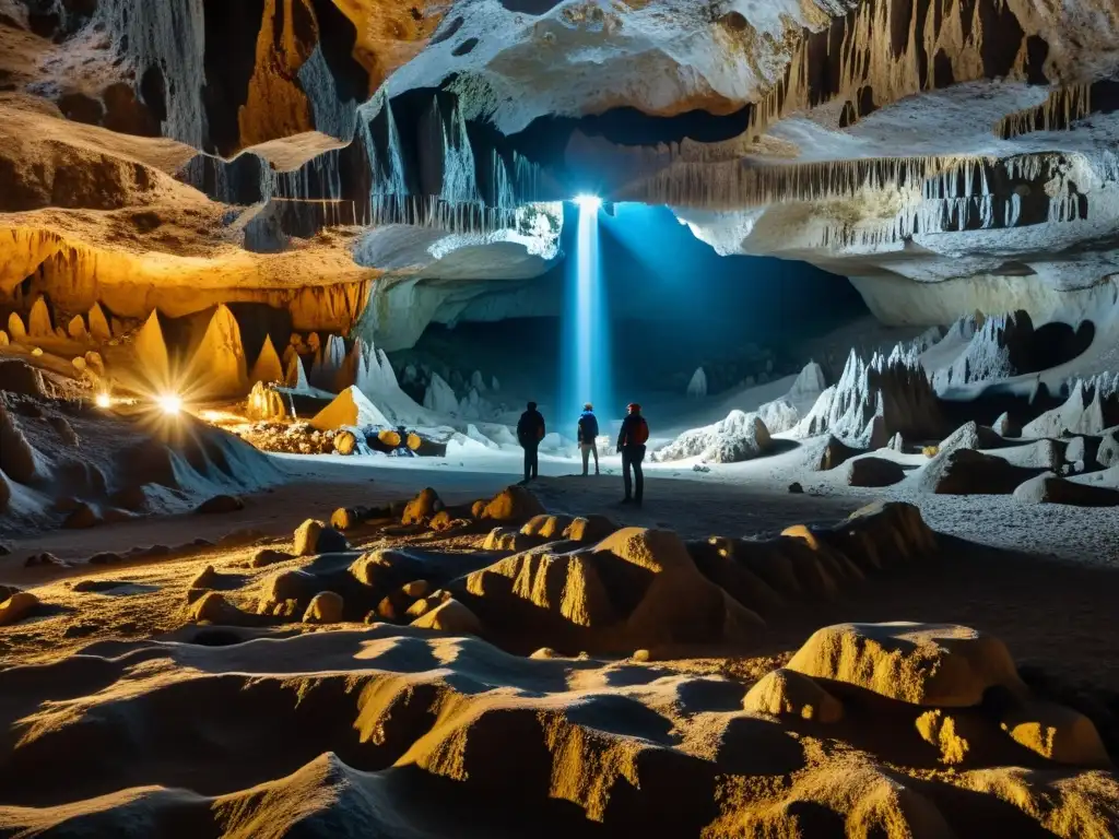 Exploración subterránea en las grutas de Skocjan, maravilla de estalactitas y estalagmitas en la ruta subterránea