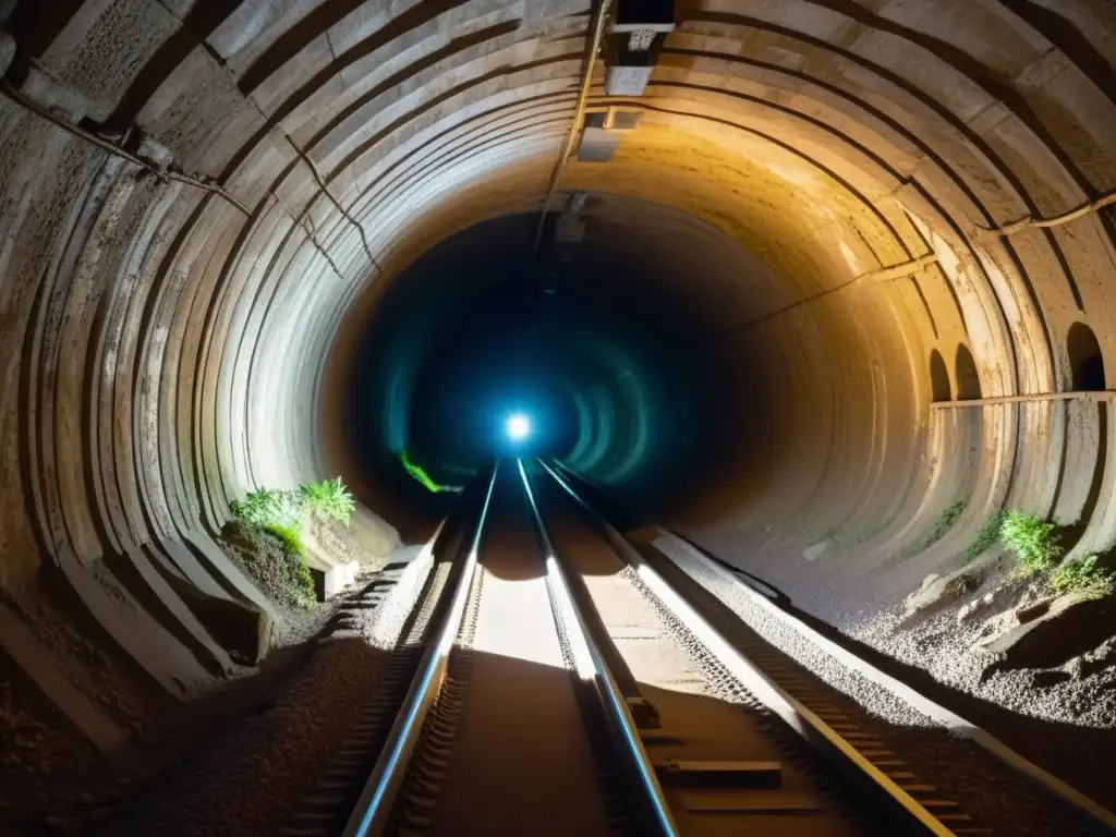 Exploración Subterránea: Revelando la Historia con Tecnología LiDAR Exploración subterránea con aplicación de tecnología LiDAR revelando la historia en detalle y textura, creando una atmósfera cautivadora