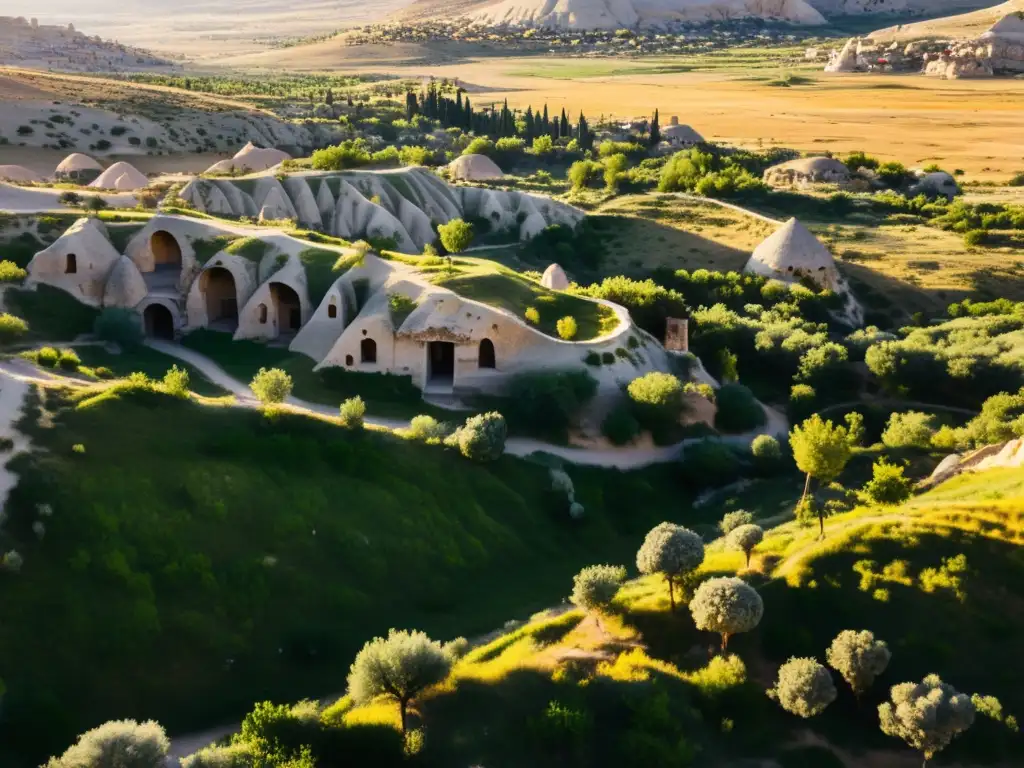 Explora la civilización subterránea de Cappadocia con sus túneles históricos, cámaras y pasajes