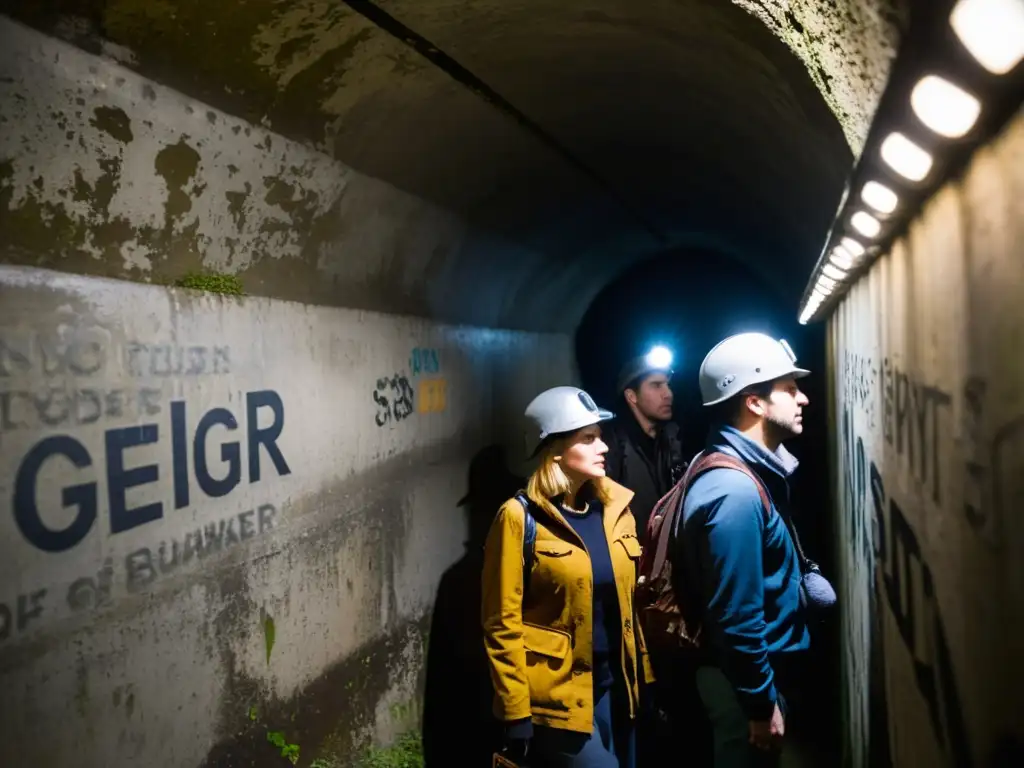 Tour histórico en los túneles de búnkeres de Berlín, explorando la historia de la Guerra Fría bajo tierra