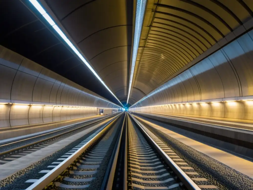 Vista detallada del Túnel del Canal, resaltando su construcción y la evaluación de proyectos de inversión a largo plazo en infraestructura de túneles